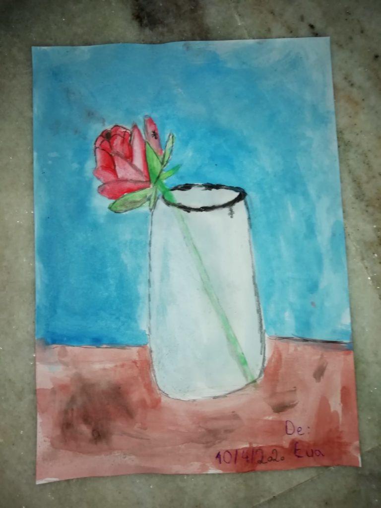 pintura niños