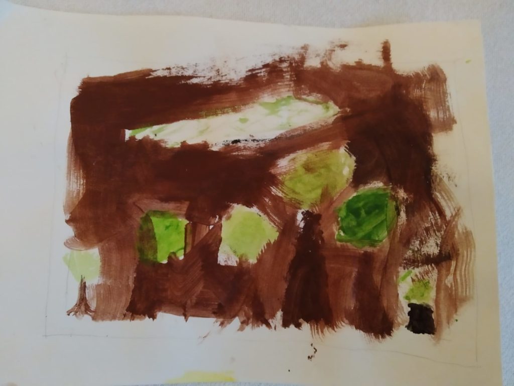 pintura niños