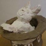 curso de escultura y cerámica para niños extraescolar para niños de arte