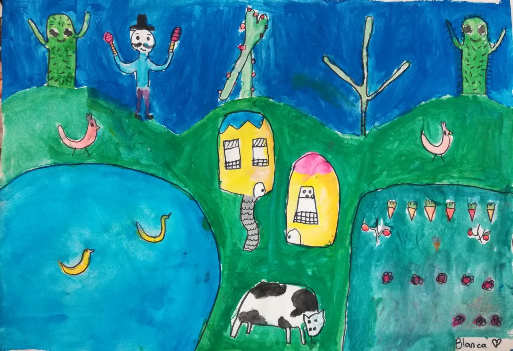 curso de arte para niños dibujo pintura para niños