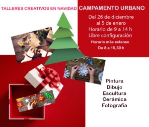 campamento de navidad