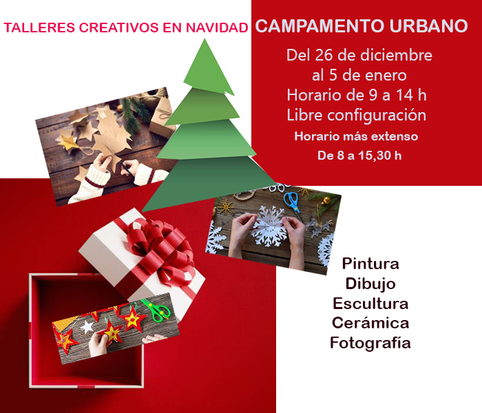 campamento de navidad