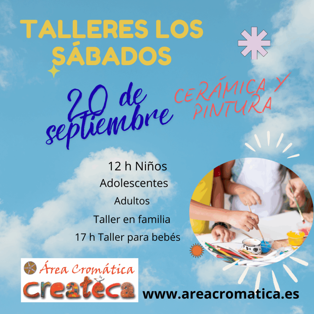 cerámica y pintura para niños