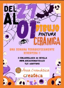 Talleres creativos en Halloween