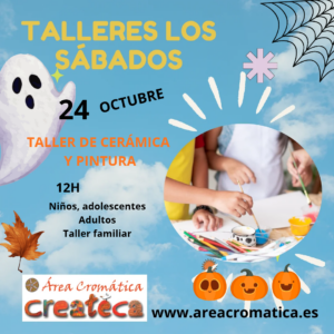 Taller creativo de los sábados para niños. Taller familiar.